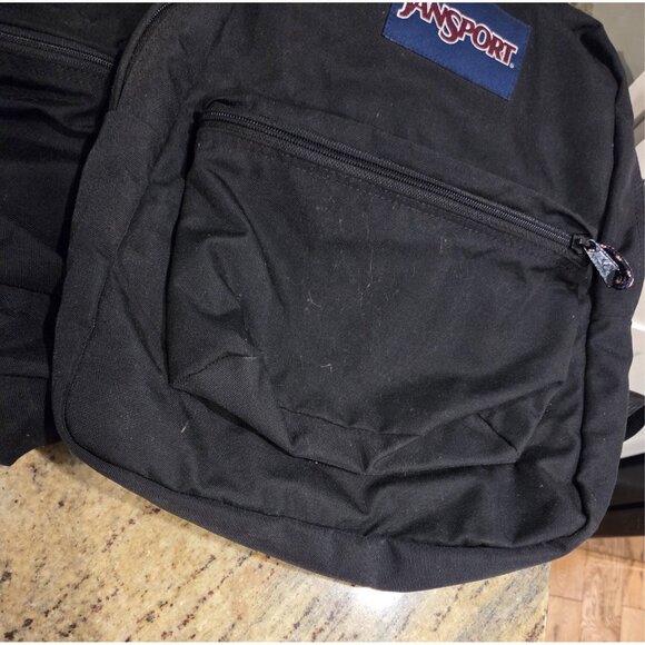 Lot of 2 JANSPORT Backpack Black Classic - Picture 5 of 11
